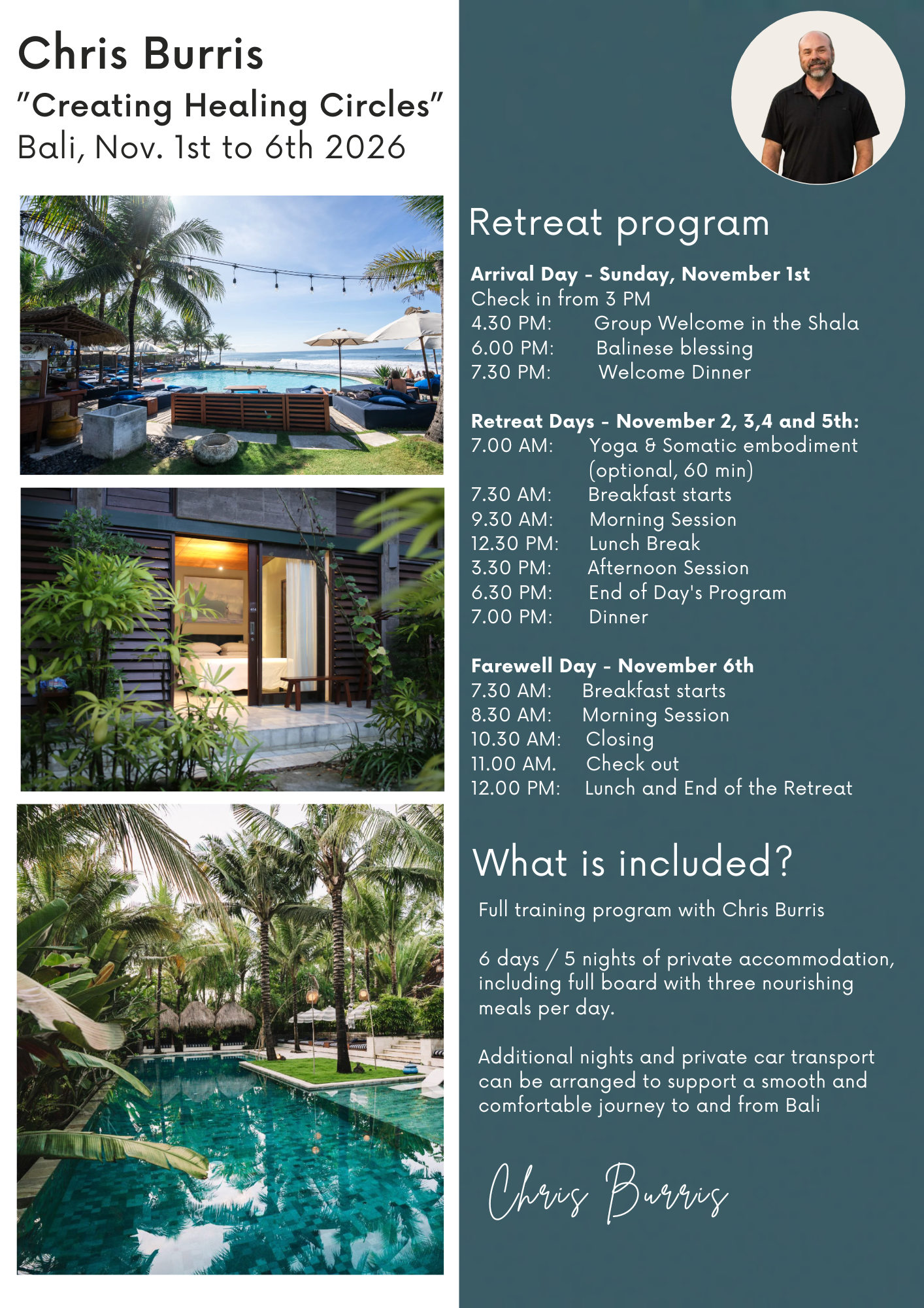 Creating Healing Circles® | IFS Group Facilitation Retreat with Chris Burris - DEPOSIT (995 USD)